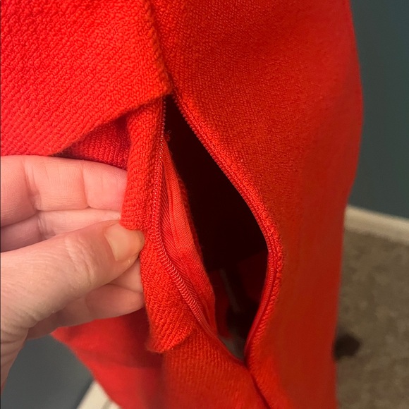 Anthropologie Maeve Squareneck Red Maxi Dress Size 12 AS IS - Picture 16 of 16